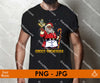 Masonic Santa Claus Merry Christmas Making Good Men Better PNG, JPG