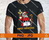 Masonic Santa Claus Merry Christmas Making Good Men Better PNG, JPG