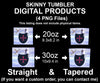 Mason Knight Templar Skinny Tumbler Wrap Png Straight & Tapered Tumbler File Digital