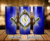 Mason Logo Symbol 3D Freemasons Skinny Tumbler Wrap Png Straight & Tapered Tumbler File Digital