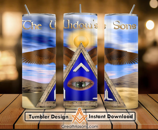Mason The Widow's Sons Skinny Tumbler Wrap Png Straight & Tapered Tumbler File Digital