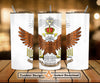 33rd Degree Scottish Rite Wings Up Masons Skinny Tumbler Wrap Png Straight & Tapered Tumbler File Digital