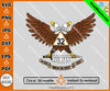 32nd Degree Scottish Rite Wings Up Spes Mea In Deo Est SVG, Png, Eps, Dxf, Jpg, Pdf File