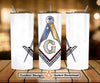 Masonic Square And Compasses From Darkness To Light Skinny Tumbler Wrap Png Straight & Tapered Tumbler File Digital