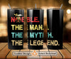 Noble The Man The Myth The Legend Shriner Skinny Tumbler Wrap Png Straight & Tapered Tumbler File Digital