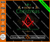 Merry Christmas Let There Be Light SVG, Png, Eps, Dxf, Jpg, Pdf File