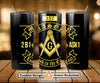 Mason 357 2B1ASK1 Look To The East Freemasons Skinny Tumbler Wrap Png Straight & Tapered Tumbler File Digital