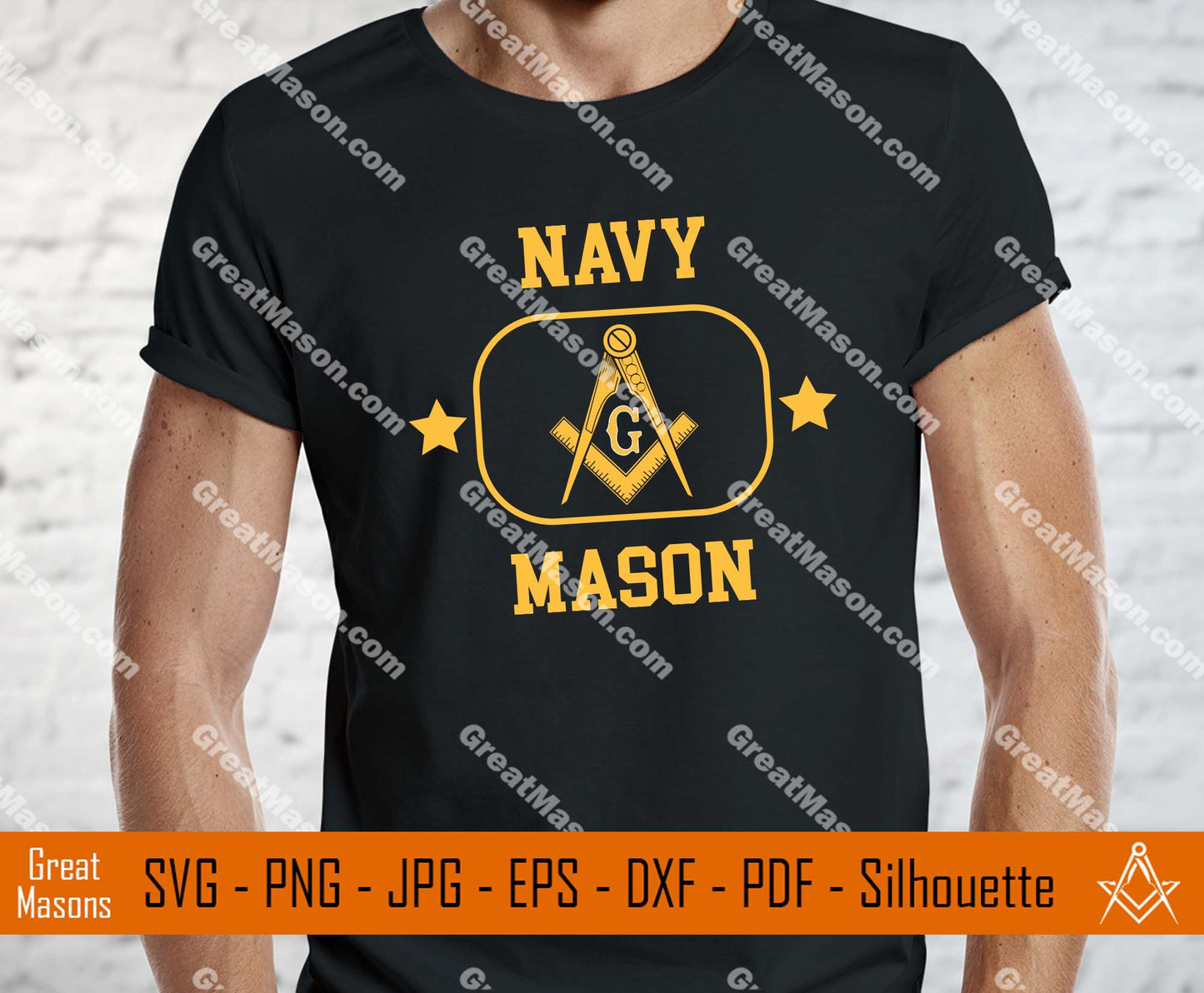 US Navy Mason Square And Compass United States Freemason SVG, Png, Eps, Dxf, Jpg, Pdf File