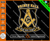 Prince Hall Mason Faith Hope Charity Square & Compass Shield Symbols SVG, Png, Eps, Dxf, Jpg, Pdf File
