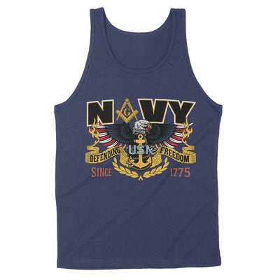 Navy Since 1775 Freemason - Standard Tank