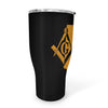 Ohio Square & Compass Freemason symbol state map - 30oz Fat Tumbler