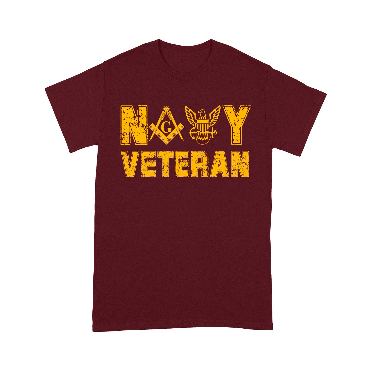 Navy Veteran Freemason - T Shirt