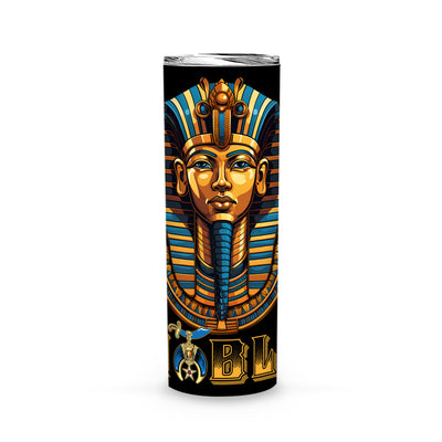 Noble Shriner Pharaoh King Tutankhamun - Skinny Tumbler - MS230728_02