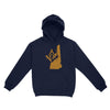 New Hampshire Freemason State Map Square & Compass Symbol - Hoodie