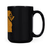 Alabama square & compass freemason symbol state map - Black Mug