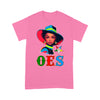 OES Black Beautiful Sister Floppy Wide - Brimmed Hat FATAL - T Shirt - OES230707_01