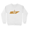 Tennessee Freemason State Map Square & Compass Symbol - Sweatshirt