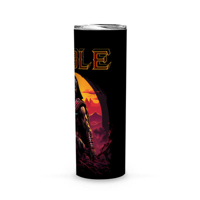 Noble Shriner Masonic Egyptian Warrior - Skinny Tumbler - MS230728_01