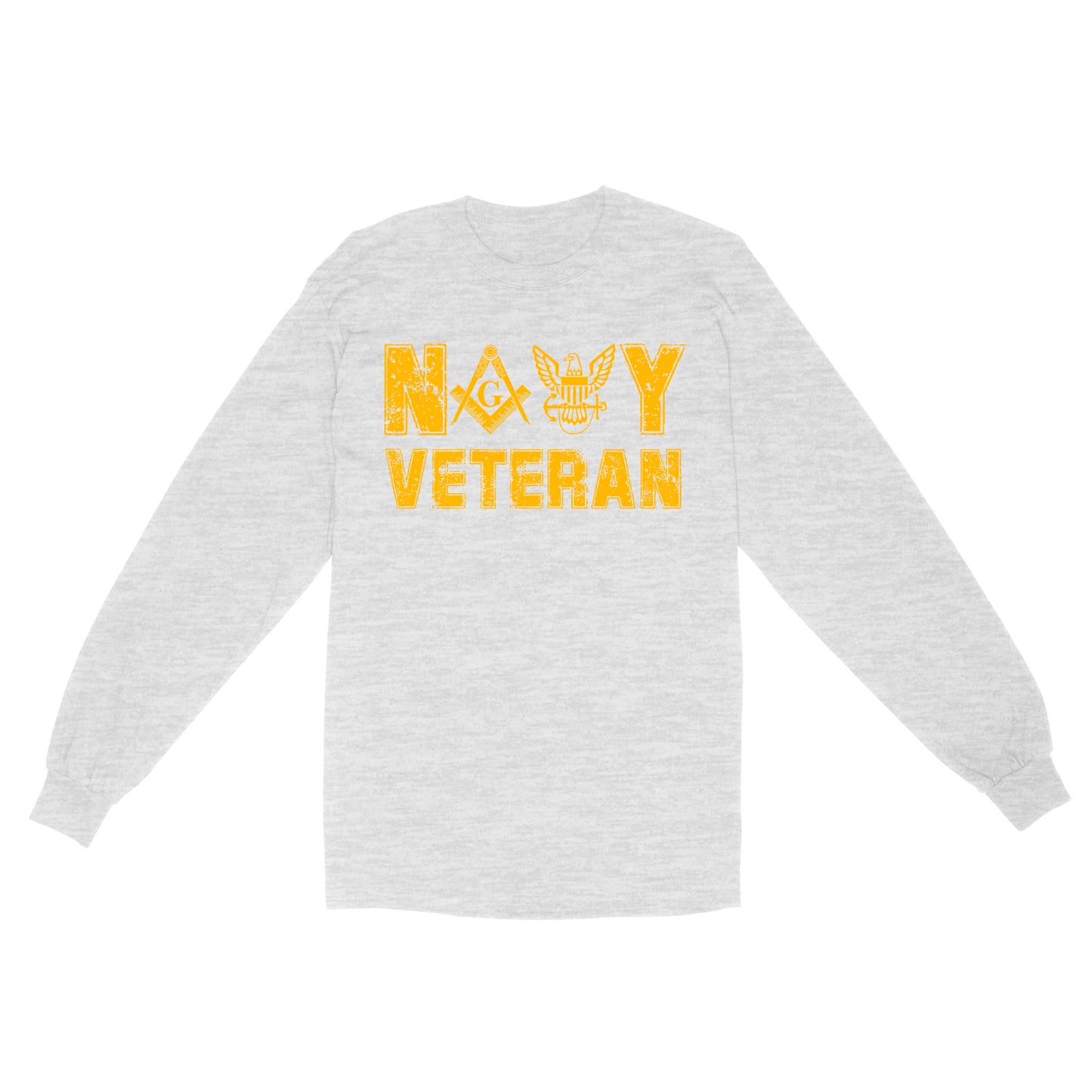 Navy Veteran Freemason - Long Sleeve