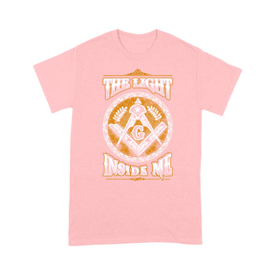 The Light Inside Me Freemason - Premium T Shirt