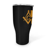 Iowa Square & Compass Freemason symbol state map - 30oz Fat Tumbler