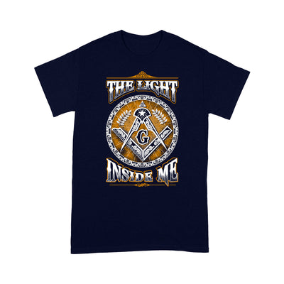 The Light Inside Me Freemason - Premium T Shirt