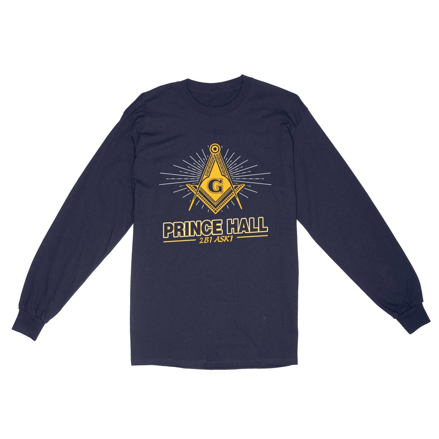 Prince Hall Mason 2B1 ASK1 Freemason - Long Sleeve