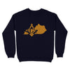 Kentucky Freemason State Map Square & Compass Symbol - Sweatshirt