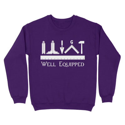 Well Equipped Freemason - Sweatshirt