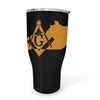 Kentucky Square & Compass Freemason symbol state map - 30oz Fat Tumbler