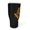 Colorado Square & Compass Freemason symbol state map - 30oz Fat Tumbler