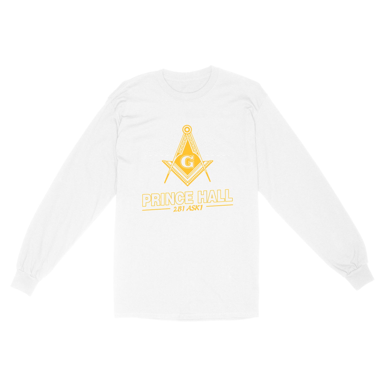 Prince Hall Mason 2B1 ASK1 Freemason - Long Sleeve