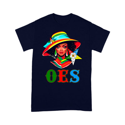 OES Black Beautiful Sister Floppy Wide - Brimmed Hat FATAL - T Shirt - OES230710_11