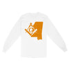 Mississippi Freemason State Map Square & Compass Symbol - Long Sleeve