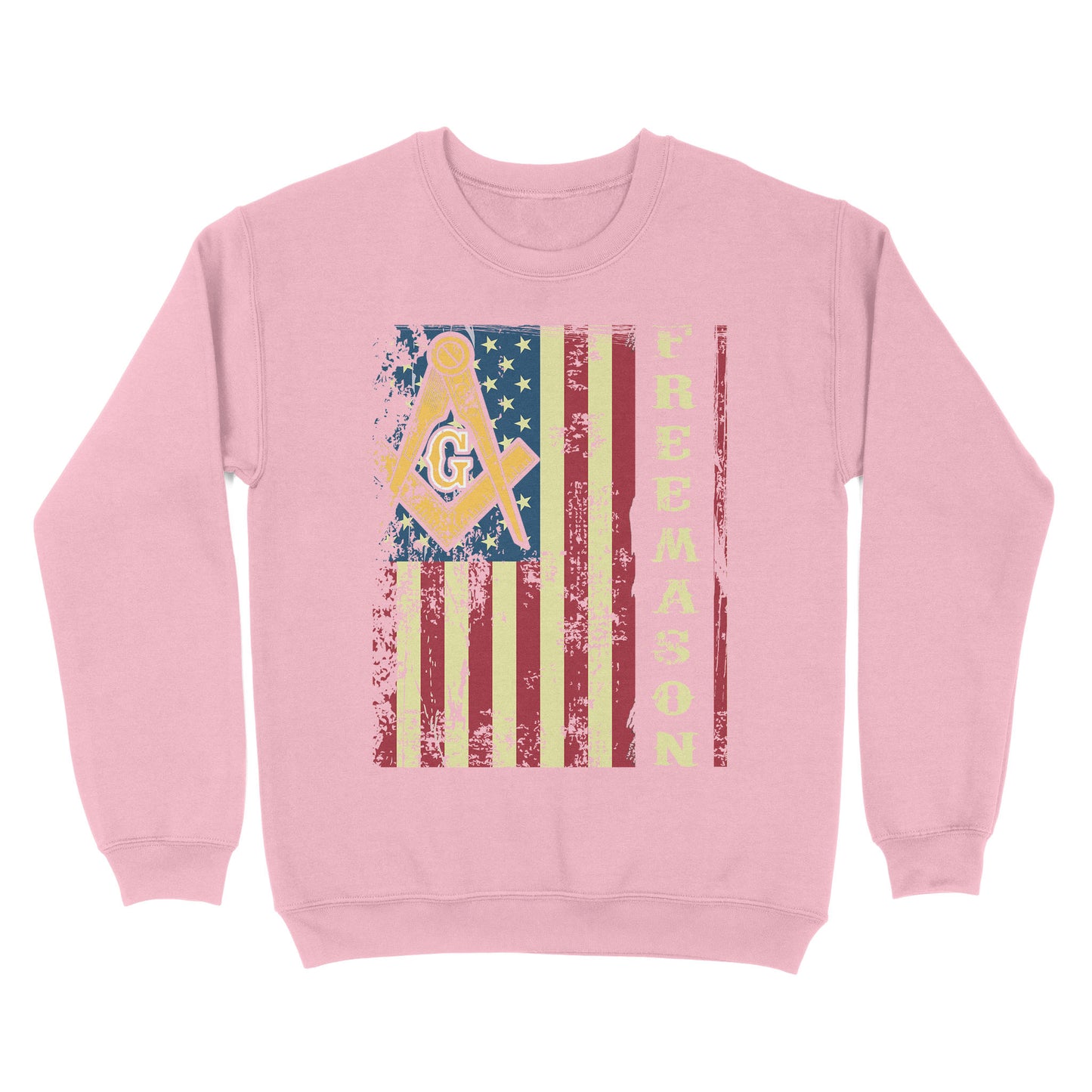 American Flag Freemason - Sweatshirt