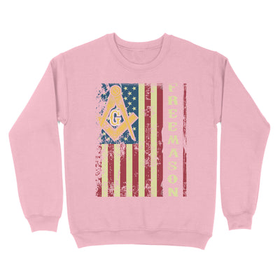 American Flag Freemason - Sweatshirt