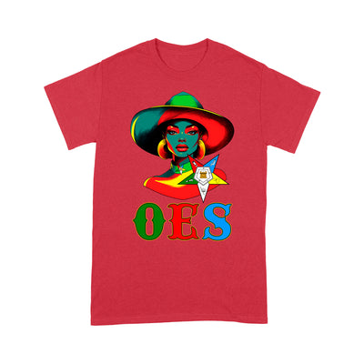 OES Black Beautiful Sister Floppy Wide - Brimmed Hat FATAL - T Shirt - OES230710_07