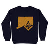 Connecticut Freemason State Square & Compass Symbol - Sweatshirt