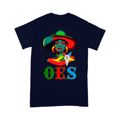 OES Black Beautiful Sister Floppy Wide - Brimmed Hat FATAL - T Shirt - OES230710_07