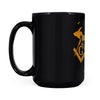 Michigan square & compass freemason symbol state map - Black Mug