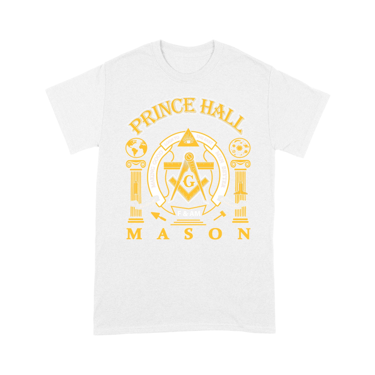 Prince Hall Mason Making Good Men Better Freemason - Premium T Shirt