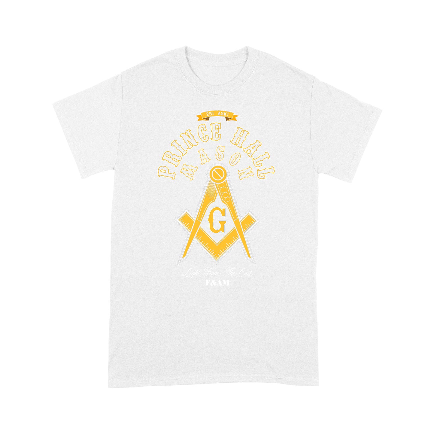 PHA Mason Light From The East Freemason - T Shirt