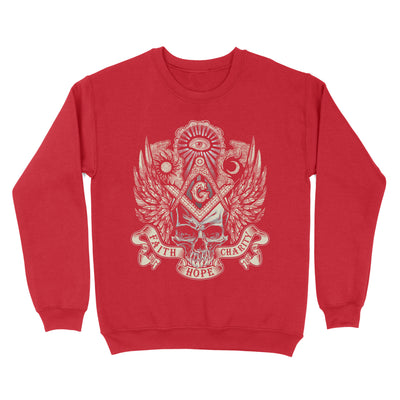 Faith Charity Hope Freemason - Sweatshirt